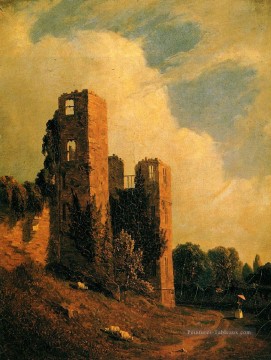  Nil Art - Château de Kenilworth paysage Sanford Robinson Gifford